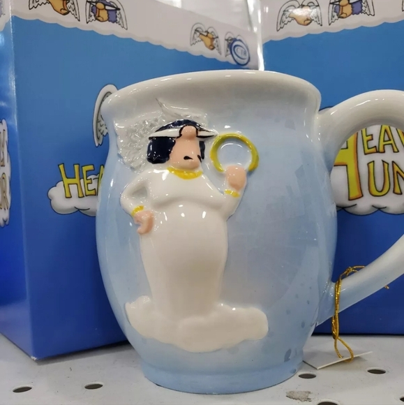 Whimsical "Prefer A Tiara " Westland Heavenly Humor by Bill Abbott 10 Oz Mug New - Picture 1 of 8